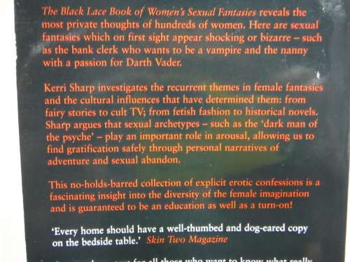 The Black Lace Book of Woman`s Sexual Fantasies - Kerri Sharp