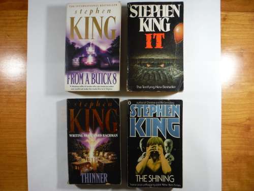 A Bundle of 4 Stephen King Paperback Novels