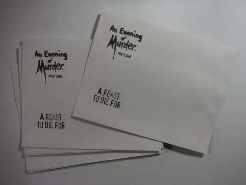 An Evening of Murder : A Feast to Die For - Party Game for Eight Adults