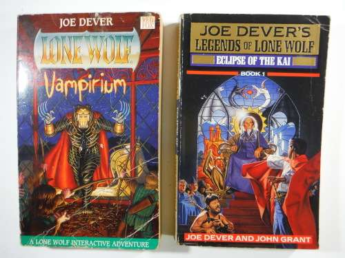 A Random Lot of 7 Joe Dever : Lone Wolf Novels and Game Books