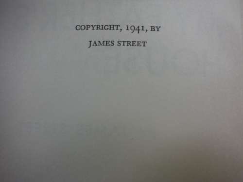 In My Father`s House - James Street - Published in 1941