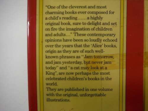 Alice's Adventures in Wonderland & Through the looking Glass - Lewis Carroll - 1978