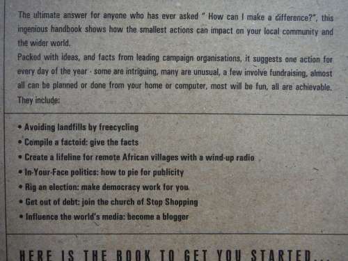 365 Ways To Change The World- Michael Norton (SOFTCOVER)