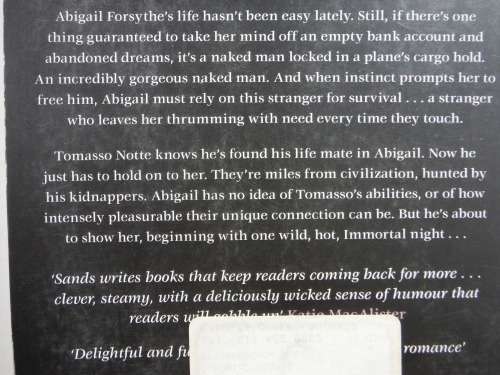 Immortal Nights- Lynsay Sands- An Argeneau Vampire Novel