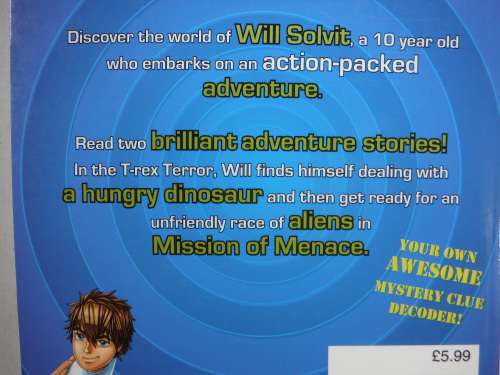 The T-Rex Terror and Mission Of Menace - Paperback - Will Solvit
