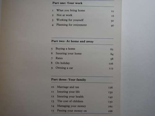 The Which?  Book of Money - Hardcover -  Published by Consumer`s Association