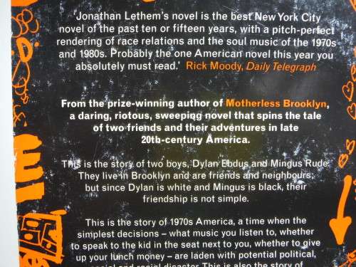 The Fortress Of Solitude- Jonathan Lethem