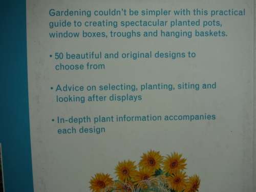 Container Gardening  by numbers- Bob Purnell