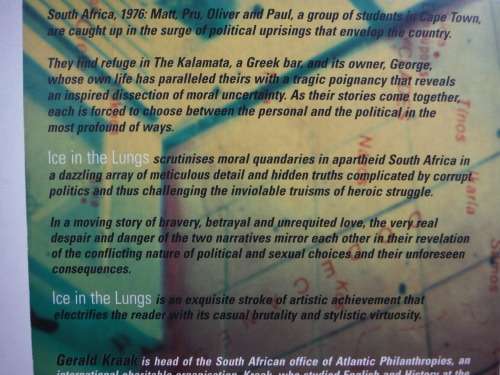 Ice In The Lungs - Paperback - Gerald Kraak