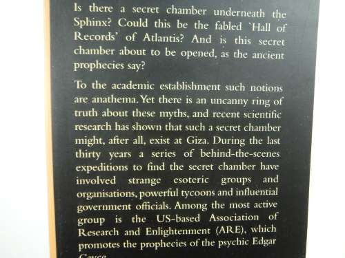 Secret Chamber : The Quest of the Hall of Records by Robert Bauval