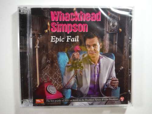 CD - Whackhead Simpson - Epic Fail (2CD) New and Sealed !