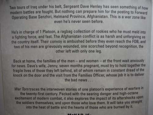War Torn by  Andy McNab and Kym Jordan