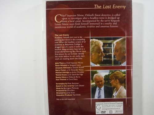 Inspector Morse -DVD : The Last Enemy , episode 9.