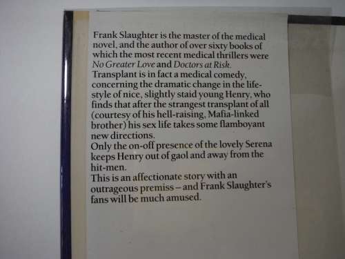 Transplant - Frank G. Slaughter