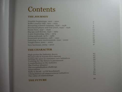 Driven, McCarthy`s 100 Year Journey
