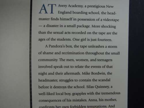 Testimony - Anita Shreve