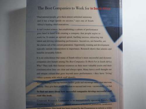 The Best Companies to Work for in South Africa.