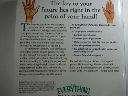 The Everything Palmistry Book- Katina Z. Jones