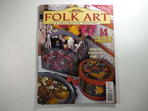 2 Folk Art and Decorative Painting Magazines