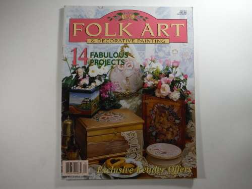 2 Folk Art and Decorative Painting Magazines