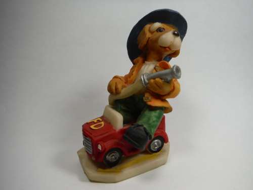 Fireman Dog Ornament