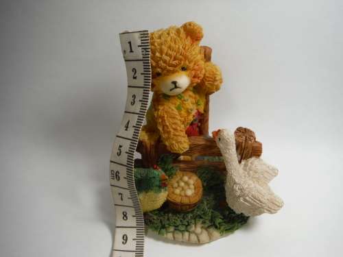 Farmer Bear Ornament