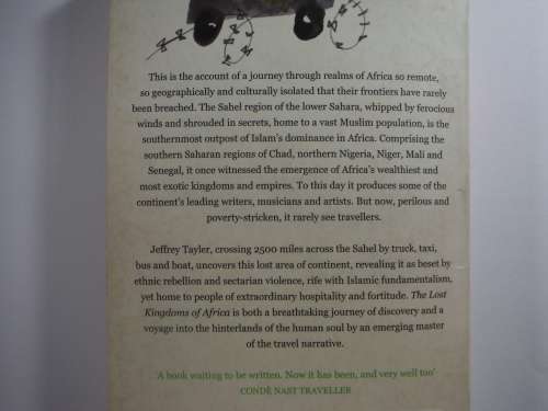 The Lost Kingdoms of Africa by Jeffrey Tayler