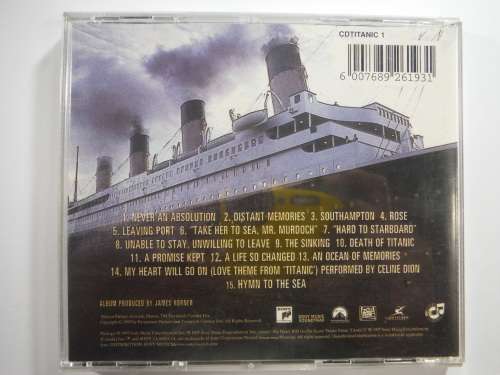 Titanic- Soundtrack CD