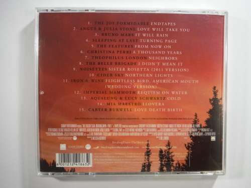 Breaking Dawn- The Twilight Saga- CD Soundtrack