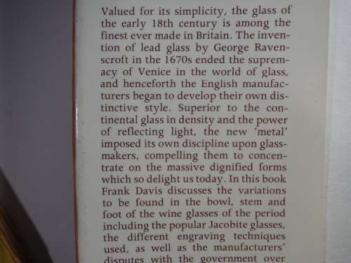 Early 18th -century English Glass and Late Georgian and Regency Furniture