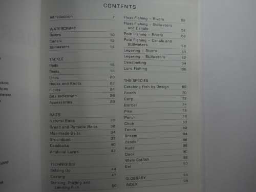 A Guide To Coarse Fishing- SOFTCOVER
