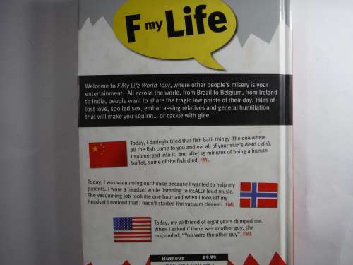 F My Life World Tour- Maxime Valette, Guillaume Passaglia and Didier Guedj (HARDCOVER)