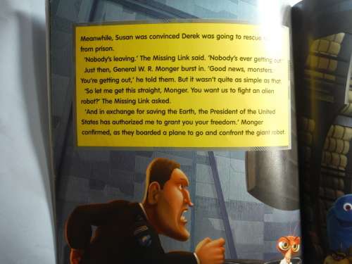 Monster vs Aliens Movie Storybook (SOFTCOVER)