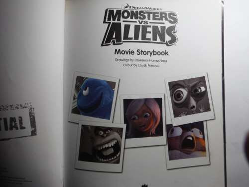 Monster vs Aliens Movie Storybook (SOFTCOVER)