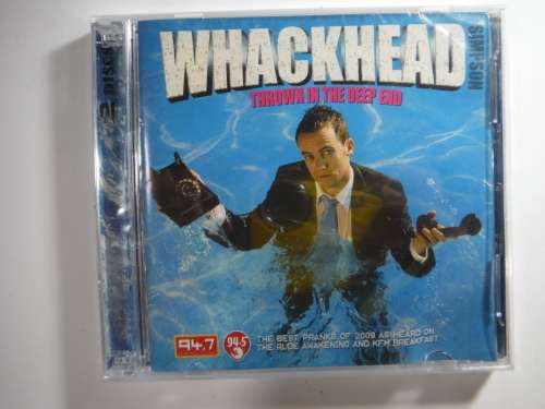 Whackhead: Thrown In The Deep End - 2 Disc CD ( New and Sealed)