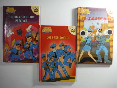 3 Police Academy :The Series book 1,3 and 4 (HARDCOVER)