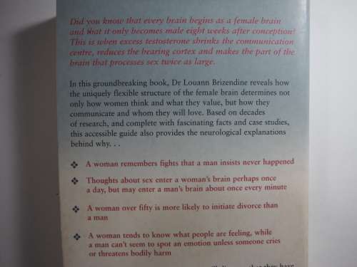 The Female Brain- Louann Brizendine, MD (SOFTCOVER)