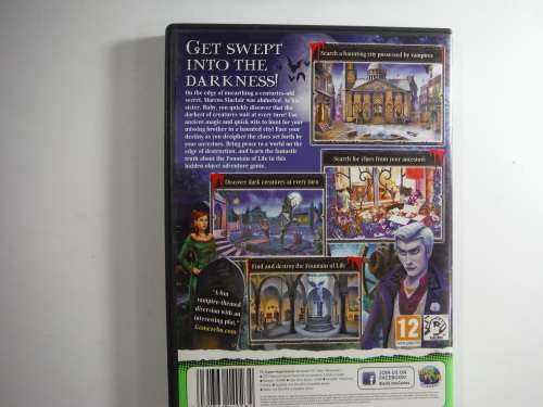 Blood and Ruby : The Vampire  Mystery ( Hidden Object Game)  PC CD-ROM (UNTESTED GAME)