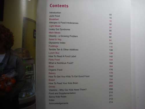 Savvy Kids Food - Softcover - Sarah and Rupert McKerron