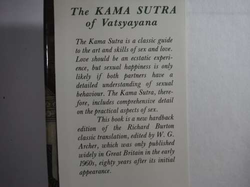 The Kama Sutra of Vatsyayana- Sir Richard Burton and F.F Arbuthnot