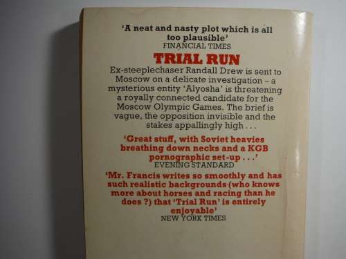 Trial Run - Paperback - Dick Francis