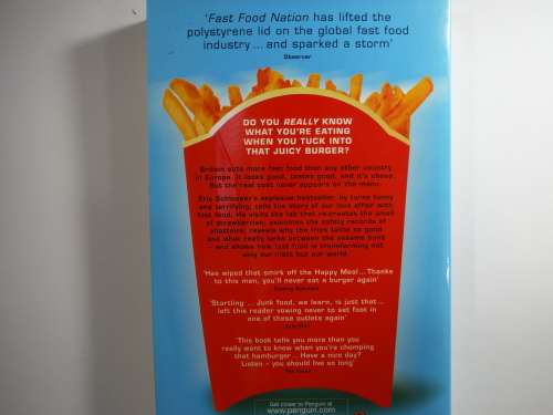 Fast Food Nation - Paperback - Eric Schlosser