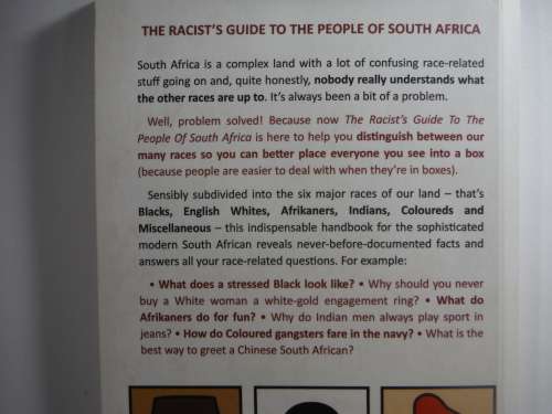 The Racist`s Guide To The People Of South Africa- Simon Kilpatrick