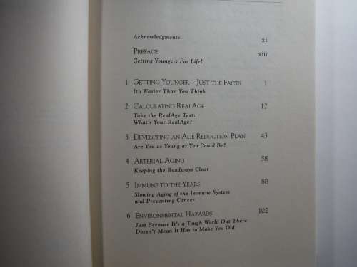 Real Age: Are You As Young as You Can Be? - Hardcover - Michael F. Roizen, M.D.