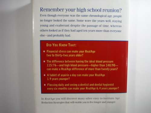 Real Age: Are You As Young as You Can Be? - Hardcover - Michael F. Roizen, M.D.