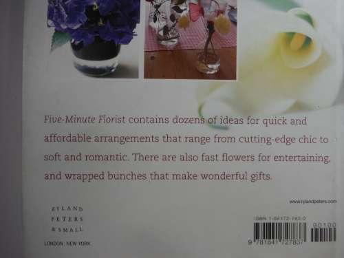 Five- Minute Florist : Quick and Easy Arrangements for Every Day - Hardcover - Bo Niles