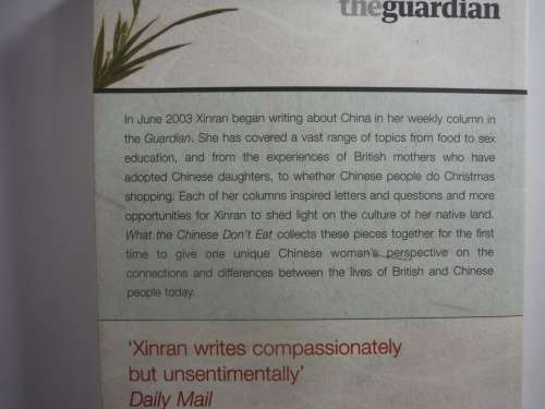 What The Chinese Don`t Eat- Xinran