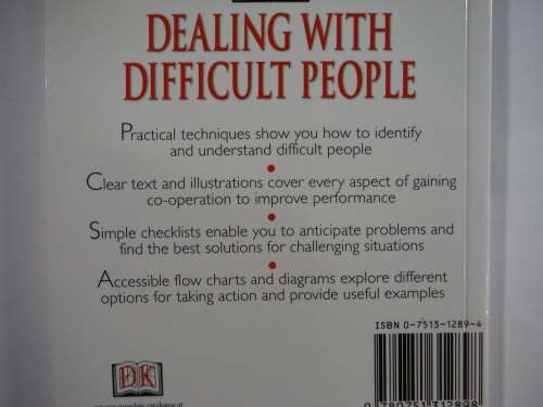 Dealing With Difficult People - Softcover - DK Books