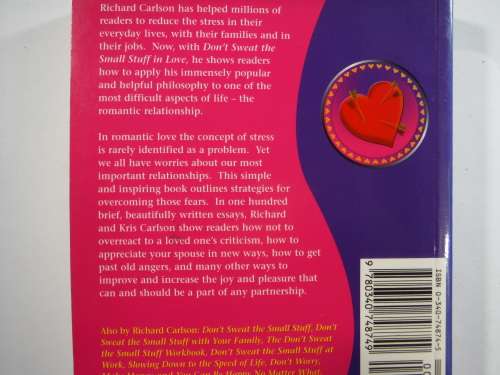 Dont Sweat The Small Stuff In Love: Richard and Kriss Carlson