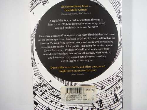 Comparing Notes - Paperback - Adam Ockelford( How To Make Sense Of Music)